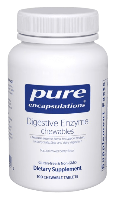 Digestive Enzyme Chewables - 100 Tablets Default Category Pure Encapsulations 