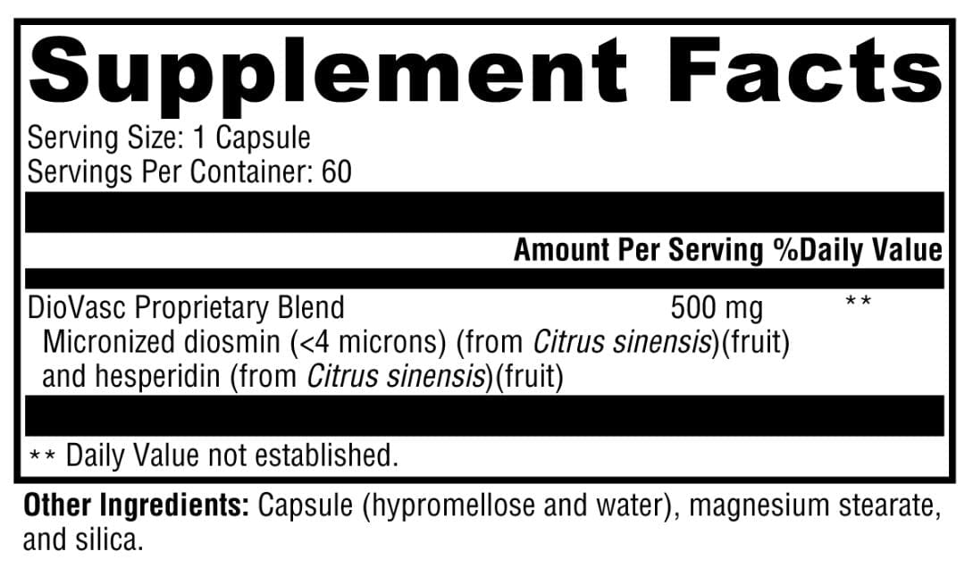 DioVasc™ - 60 Capsules Default Category Xymogen