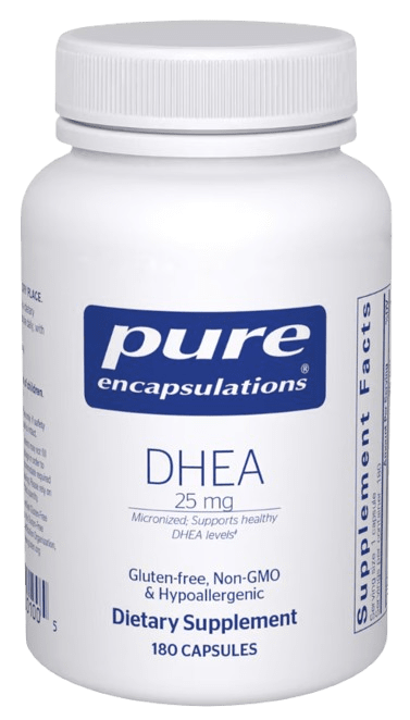 DHEA 25 mg Default Category Pure Encapsulations 180 Capsules 