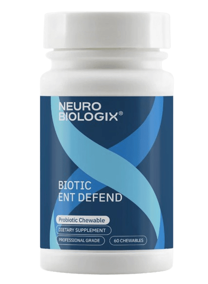 Probiotic ENT Defend - 60 Chewable Tablets Default Category Neurobiologix 