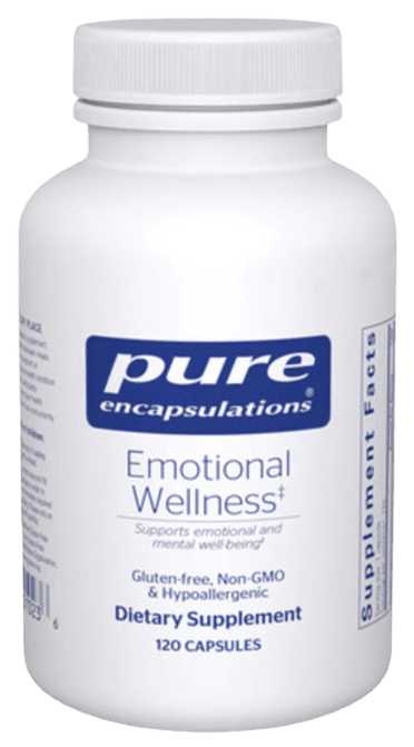 Emotional Wellness Default Category Pure Encapsulations 120 Capsules 