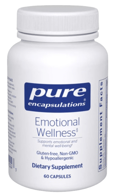 Emotional Wellness Default Category Pure Encapsulations 60 Capsules 