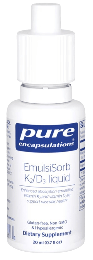 EmulsiSorb K2/D3 liquid - 20 ml Default Category Pure Encapsulations 