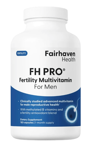 FH PRO® Fertility Multivitamin For Men Default Category Fairhaven Health 180 Capsules 