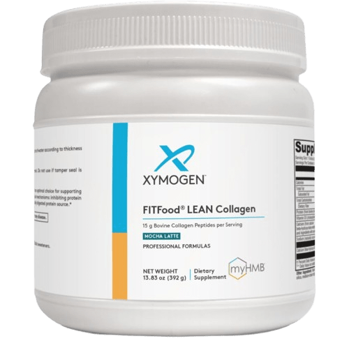 FIT Food® Lean Collagen - 14 Servings Default Category Xymogen Mocha Latte 