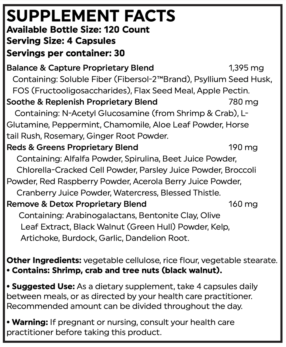 Frontier Cleanse - 120 Capsules | Healthy Habits Living