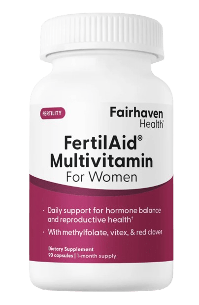 FertilAid® Multivitamin For Women Default Category Fairhaven Health 90 Capsules 