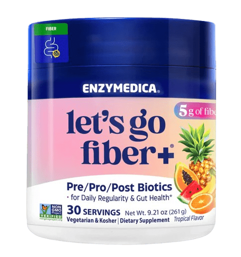 Let's Go Fiber+ Default Category Enzymedica Tropical 
