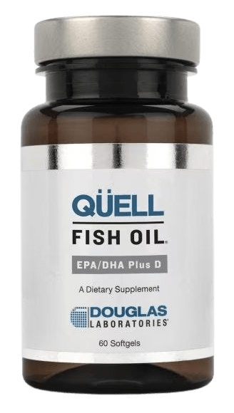QÜELL® Fish Oil - EPA/DHA Plus D Default Category Douglas Labs 60 softgels 
