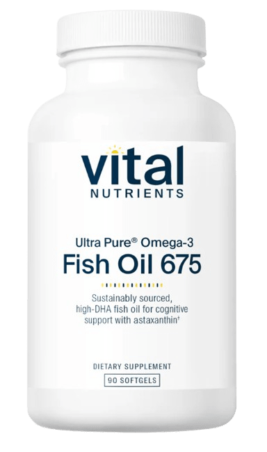 Ultra Pure® Fish Oil 675 - 90 Softgels Default Category Vital Nutrients 