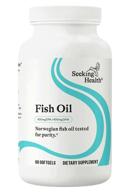 Fish Oil (Formerly Optimal Fish Oil) Default Category Seeking Health 60 Softgels 