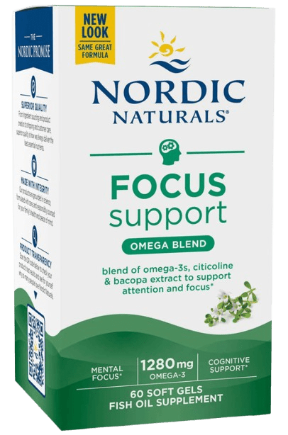 Focus Support (formerly Omega Focus) - 60 Softgels Default Category Nordic Naturals 