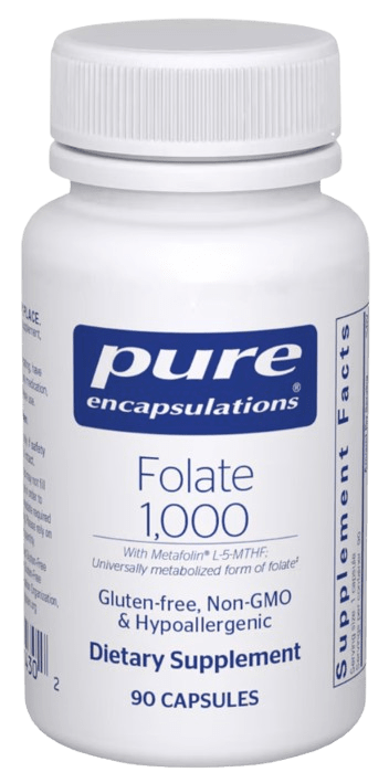 Folate 1000 - 90 Capsules Default Category Pure Encapsulations 