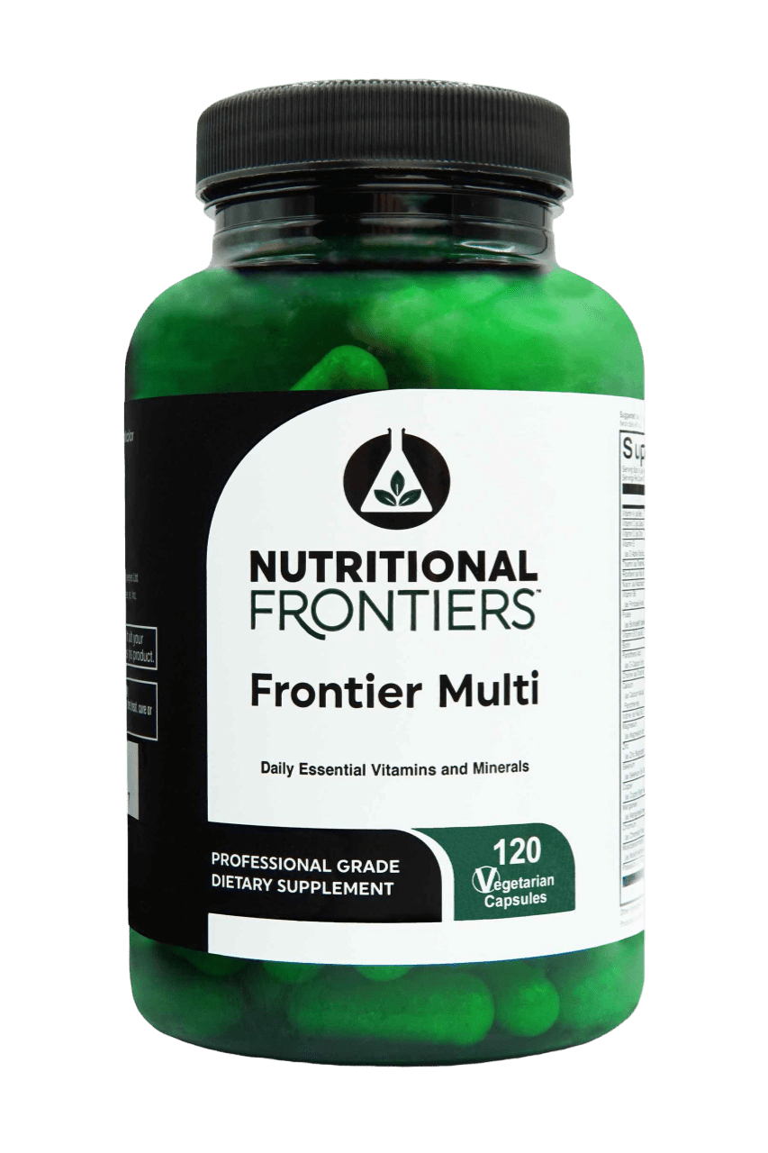 Frontier Multivitamin Default Category Nutritional Frontiers 120 Capsules