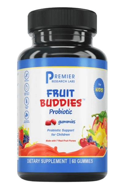 FruitBuddies™ Probiotic default category Premier Research Labs 60 Gummies 