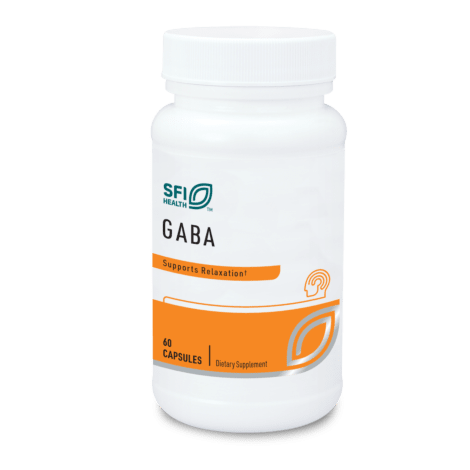 GABA (420 mg) - 60 Capsules Default Category Klaire Labs 