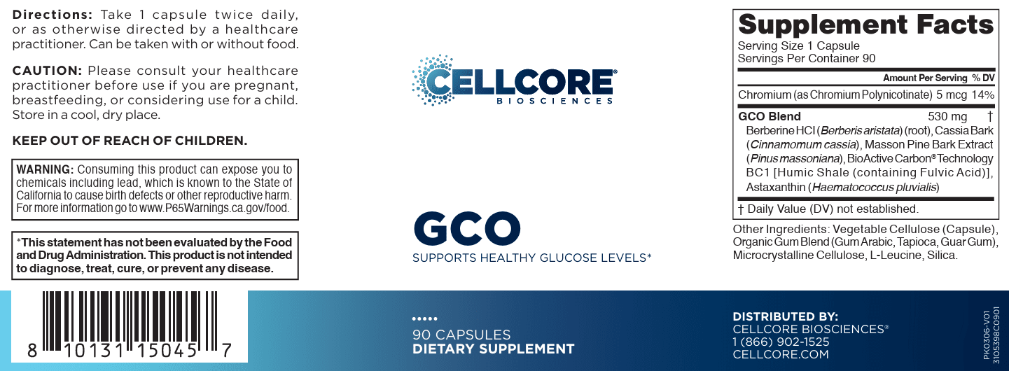 GCO Default Category CellCore