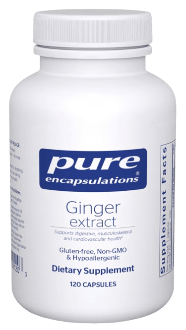 Ginger Extract - 120 Capsules Default Category Pure Encapsulations 
