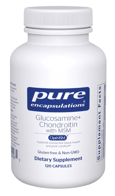 Glucosamine + Chondroitin with MSM Default Category Pure Encapsulations 120 Capsules 