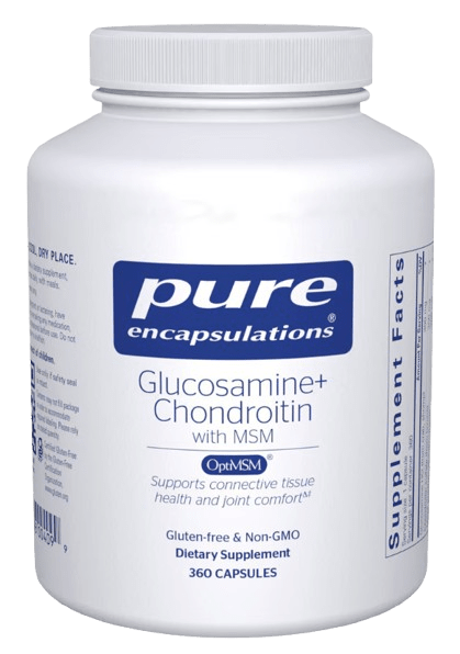 Glucosamine + Chondroitin with MSM Default Category Pure Encapsulations 360 Capsules 