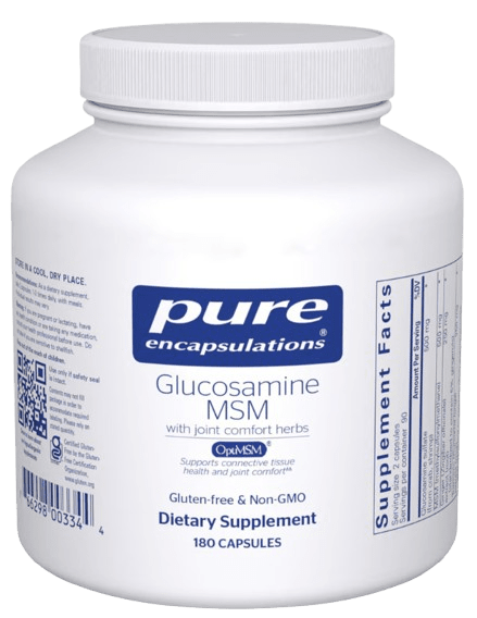 Glucosamine/MSM Default Category Pure Encapsulations 180 Capsules 