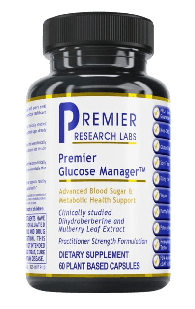 Glucose Manager, Premier Default Category Premier Research Labs 60 Capsules 
