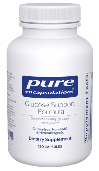 Glucose Support Formula Default Category Pure Encapsulations 120 Capsules 