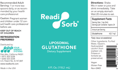 ReadiSorb Liposomal Glutathione - 4 fl oz ReadiSorb Liposomal Glutathione - 4 fl oz