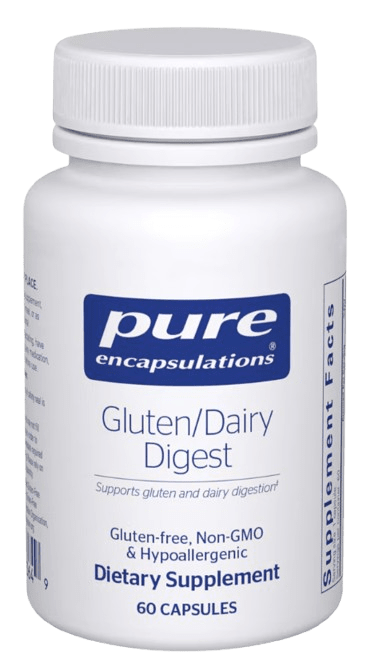 Gluten/Dairy Digest Default Category Pure Encapsulations 60 Capsules 