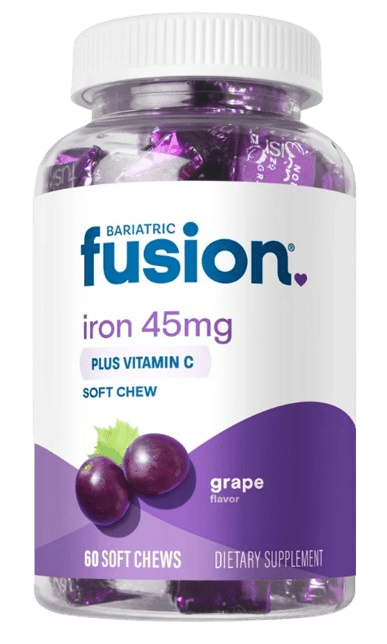 Bariatric Iron Soft Chew with Vitamin C Default Category Bariatric Fusion Grape 
