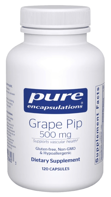 Grape Pip 500 mg - 120 Capsules Default Category Pure Encapsulations 