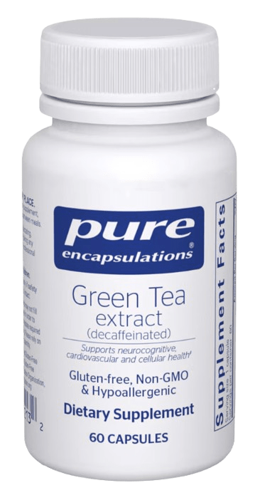 Green Tea Extract (decaffeinated) Default Category Pure Encapsulations 60 Capsules 
