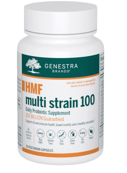 HMF Multi Strain 100 - 30 Capsules Default Category Genestra 