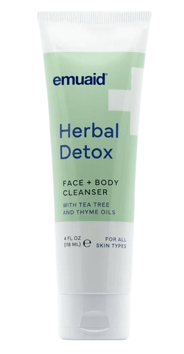 EMUAID Herbal Detox Face + Body Cleanser Default Category Emuaid 4 oz 