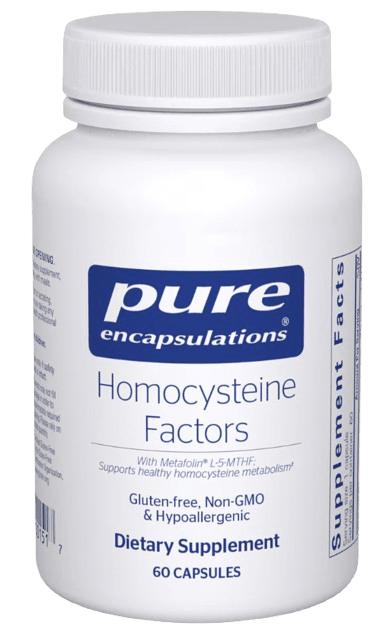 Homocysteine Factors Default Category Pure Encapsulations 60 Capsules 