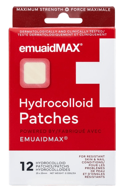 EMUAIDMAX Hydrocolloid Patches Default Category Emuaid 12 Patches 