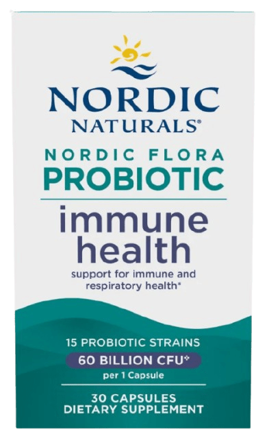Nordic Flora Probiotic Immune Health Default Category Nordic Naturals 30 Capsules 