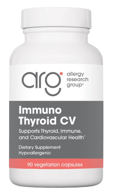 Immuno Thyroid CV Default Category Allergy Research Group 90 Vegetarian Capsules 