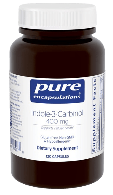 Indole-3-Carbinol 400 mg Default Category Pure Encapsulations 120 Capsules 