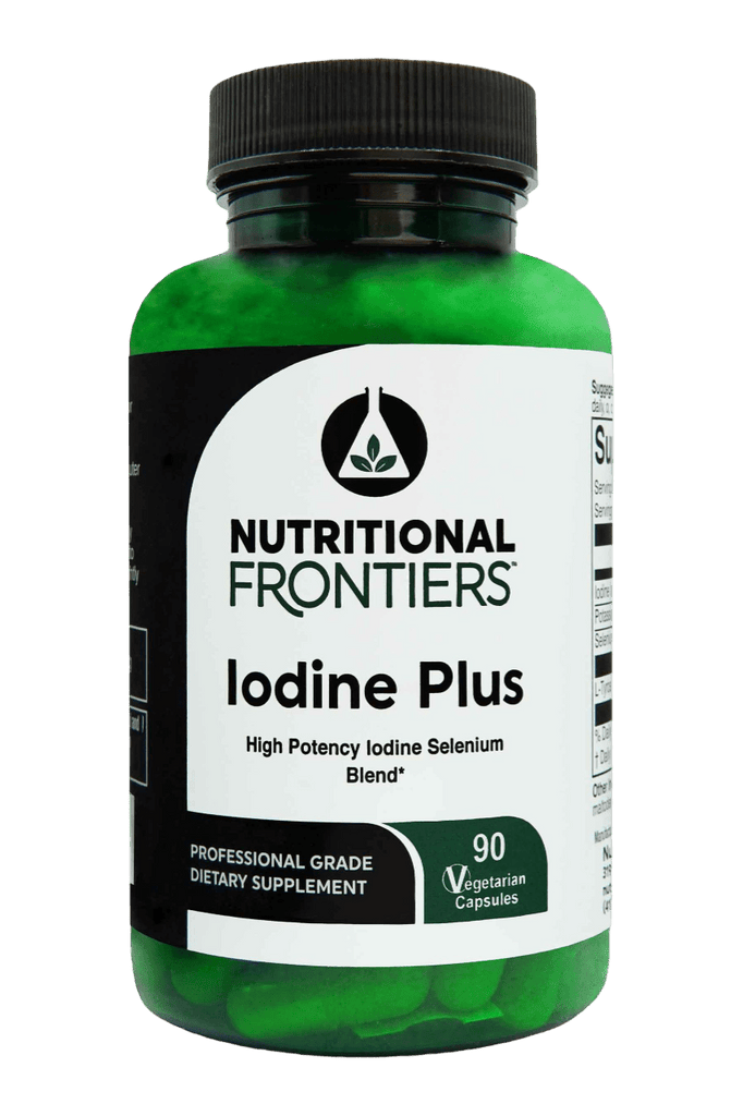 Iodine Plus Default Category Nutritional Frontiers 90 Capsules 