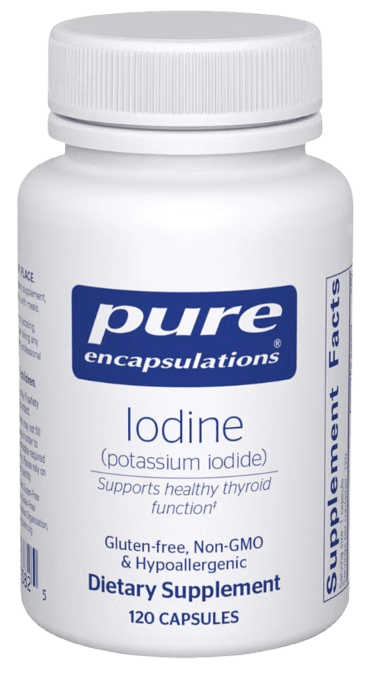 Iodine (potassium iodide) - 120 Capsules Default Category Pure Encapsulations 