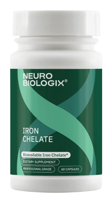 Iron Chelate - 60 Capsules Default Category Neurobiologix 