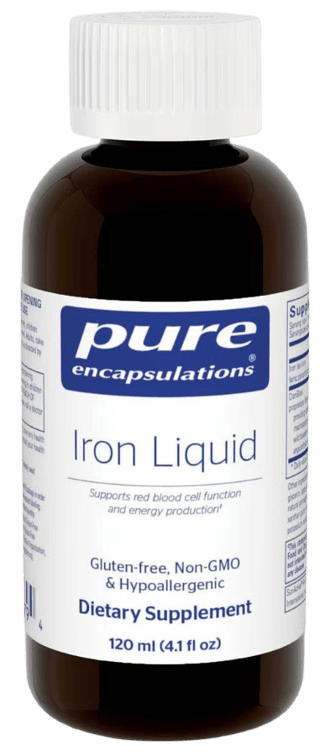 Iron liquid - 120 ml Default Category Pure Encapsulations 