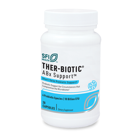 Ther-Biotic® ABx Support™ Default Category Klaire Labs 28 Vegetarian Capsules 