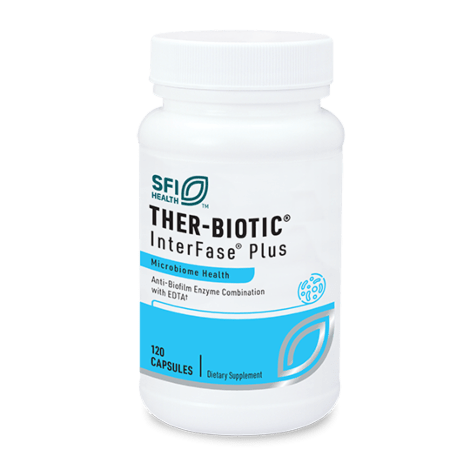 Ther-Biotic® InterFase® Plus Default Category Klaire Labs 120 Vegetarian Capsules 