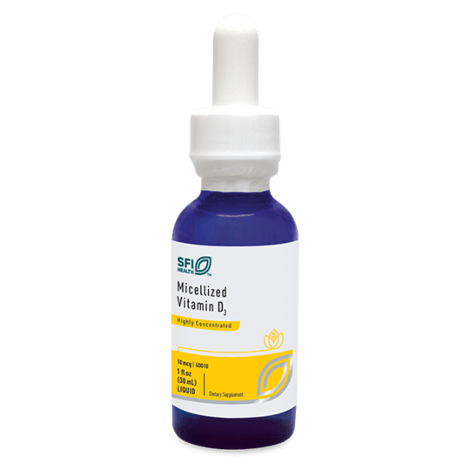 Micellized Vitamin D3 (10 mcg) - 1 fl oz Default Category Klaire Labs 