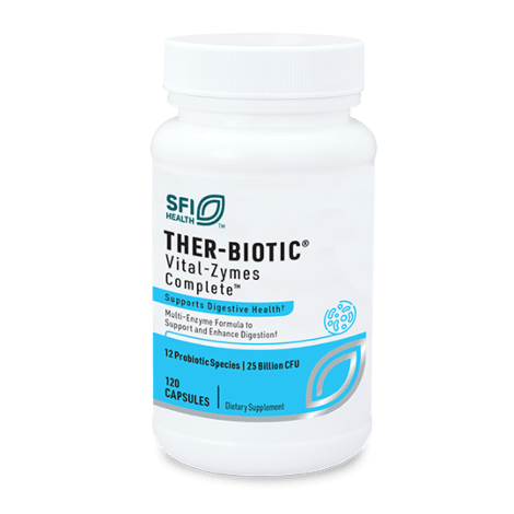 Ther-Biotic® Vital-Zymes™ Complete - 120 Capsules Default Category Klaire Labs 