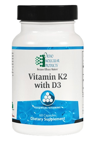 Vitamin K2 with D3 Default Category Ortho Molecular 60 Capsules 