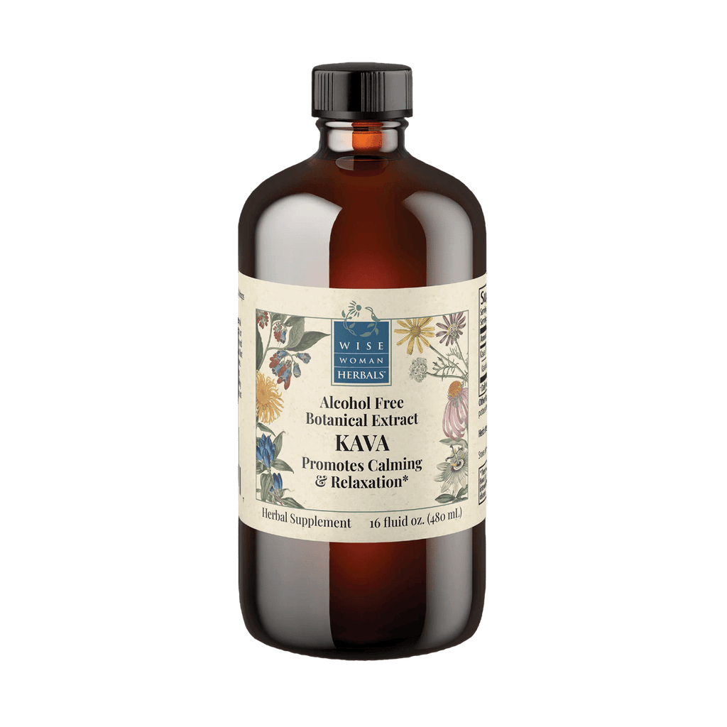 Standardized Kava Glycerite Default Category Wise Woman Herbals 16 fl oz 