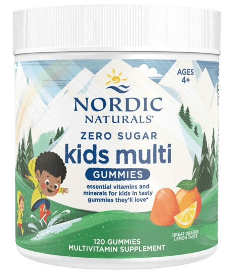Zero Sugar Kids Multi - 120 Gummies Default Category Nordic Naturals 